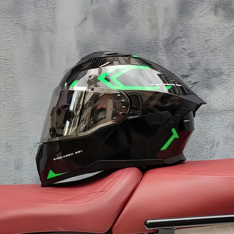 Uniwersalny kask motocyklowy z – Dual Visor Motorcycle Racing Helmet recenzja i cena