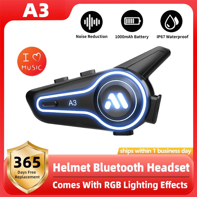 Nowy zestaw słuchawkowy Blueto – Full Face Motorcycle Helmet With Bluetooth recenzja i cena