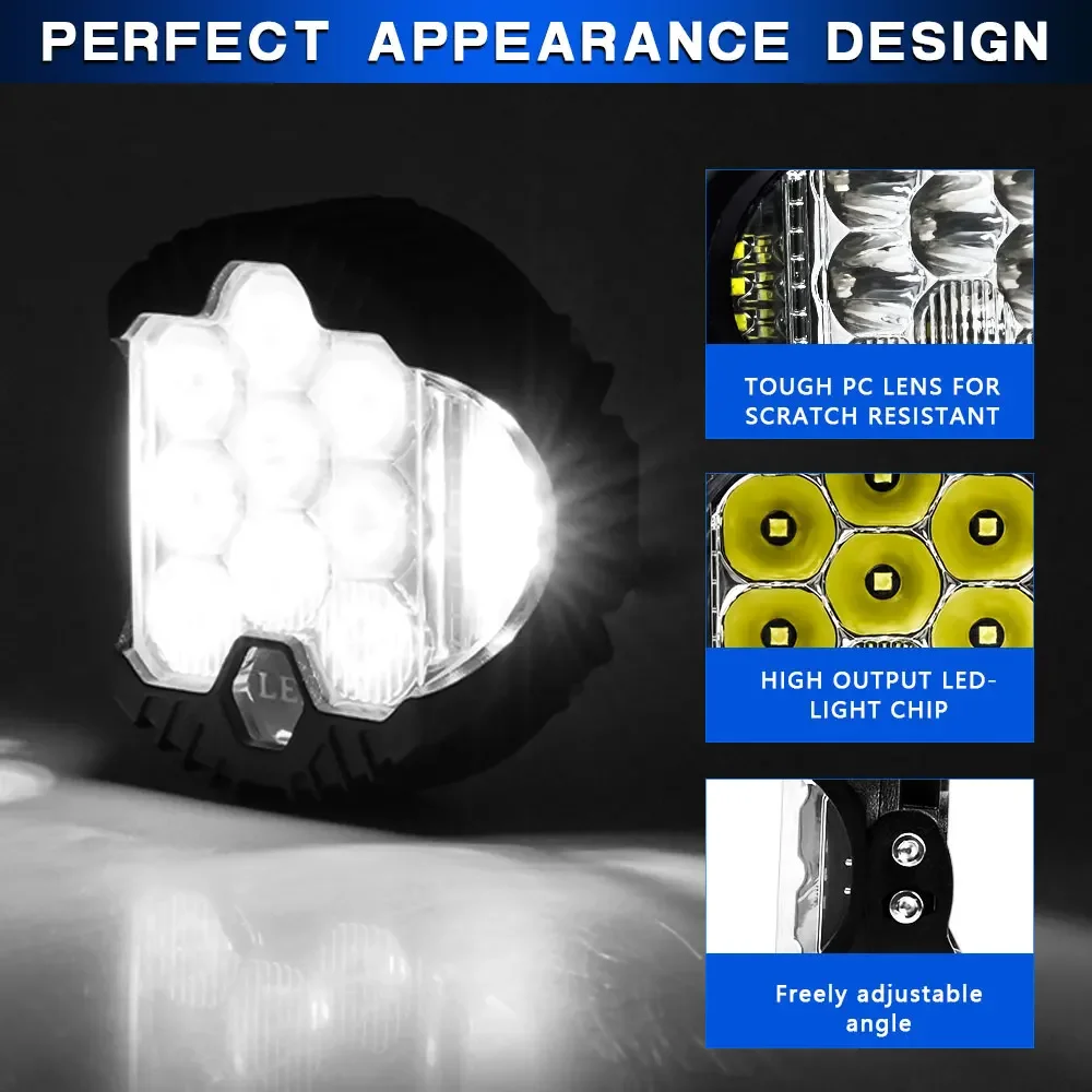 3-calowy pasek wyszukiwania Le – Universal Motorcycle Led Headlight Projector recenzja i cena
